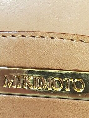 Mikimoto Leather Jewelry Travel Case